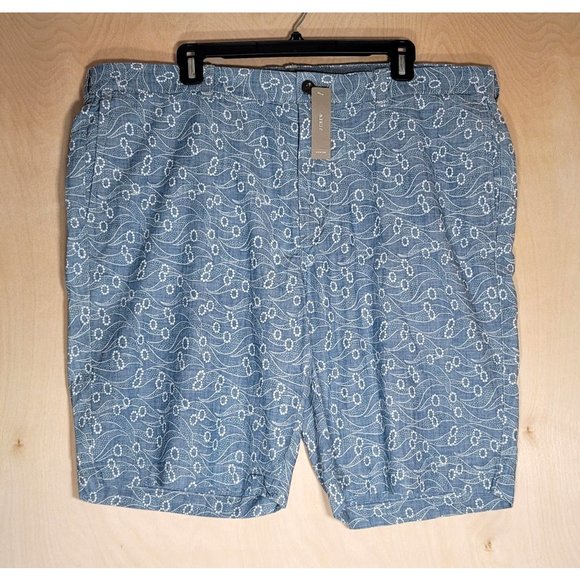 J. Crew Other - NWT J. Crew Indigo Print Chambray Short 10.5" Inseam Men's W40